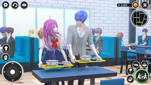 Скриншот 5 — High School Girl Life Sim 3D