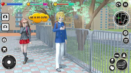 Скриншот 8 — High School Girl Life Sim 3D