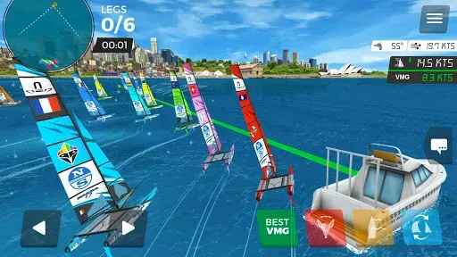 Скриншот 1 — Inshore by Virtual Regatta