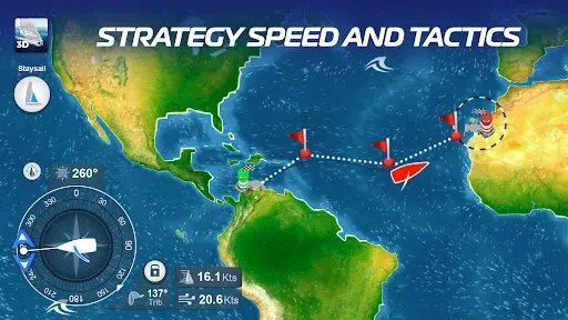 Скриншот 2 — Virtual Regatta Offshore