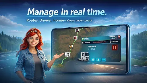 Скриншот 2 — Virtual Truck Manager 3