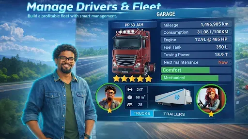 Скриншот 3 — Virtual Truck Manager 3