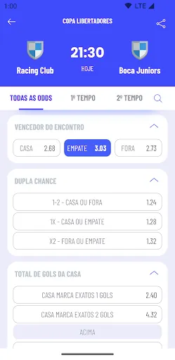 Скриншот 4 — Casa das Apostas 2.0