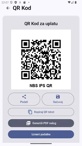 Скриншот 5 — IPS QR Uplate – Srbija