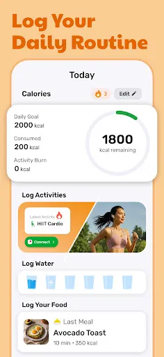 Скриншот 4 — Eatwise AI: Calorie Estimator