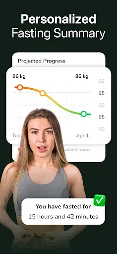 Скриншот 7 — Calorie & Food Tracker: Fastie