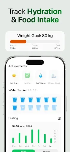 Скриншот 8 — Calorie & Food Tracker: Fastie