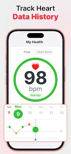 Скриншот 5 — Heart Rate Monitor - HeartIn
