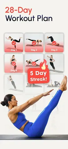 Скриншот 3 — Fit Path: Exercises for Women