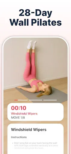 Скриншот 2 — Home Workout for Women: SheFit