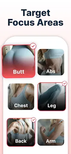 Скриншот 5 — Home Workout for Women: SheFit