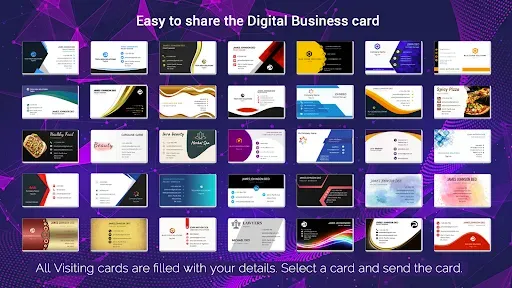Скриншот 8 — Business Card Maker, Visiting