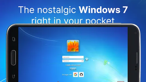 Скриншот 1 — Win7 Simu