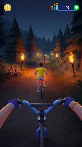Скриншот 1 — BMX Stunt Cycle Race Game