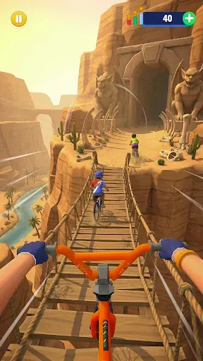 Скриншот 2 — BMX Stunt Cycle Race Game