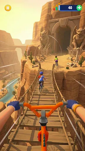 Скриншот 6 — BMX Stunt Cycle Race Game