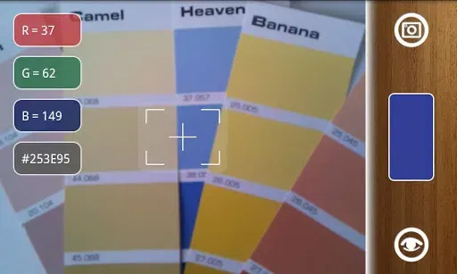 Скриншот 1 — ColorMeter - RGB color picker