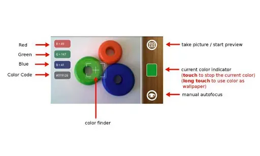Скриншот 3 — ColorMeter - RGB color picker
