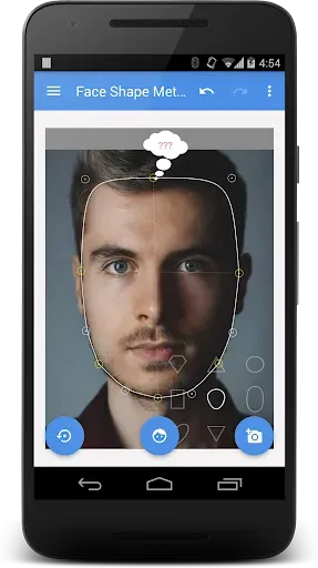 Скриншот 2 — My Face Shape Meter and frames