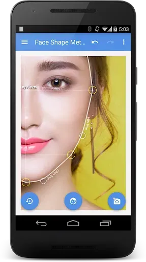 Скриншот 3 — My Face Shape Meter and frames