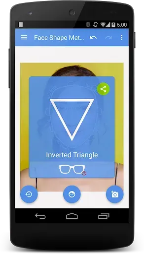Скриншот 4 — My Face Shape Meter and frames