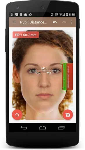 Скриншот 2 — Pupillary Distance Meter | PD
