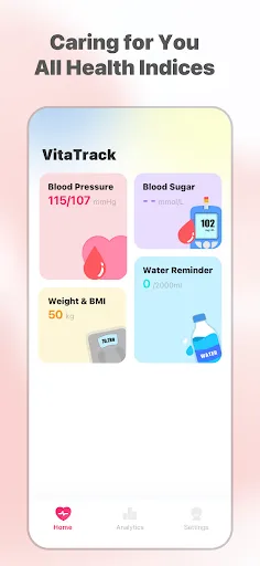 Скриншот 1 — VitaTrack-Focus on Your Health