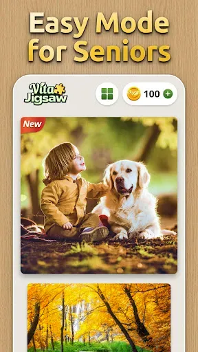 Скриншот 7 — Vita Jigsaw for Seniors