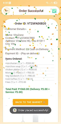Скриншот 7 — VitaZone – Local Delivery