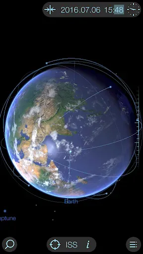 Скриншот 1 — Solar Walk Lite: Атлас космоса