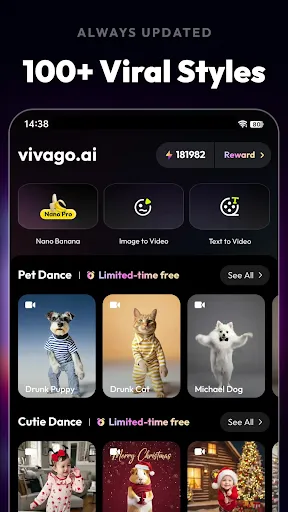 Скриншот 5 — vivago.ai-AI Video&Effects