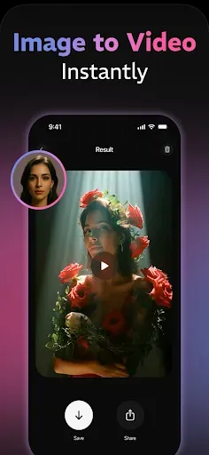 Скриншот 3 — видео с искусственным: Vivideo