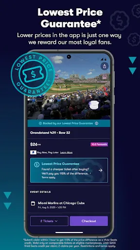 Скриншот 2 — Vivid Seats | Event Tickets
