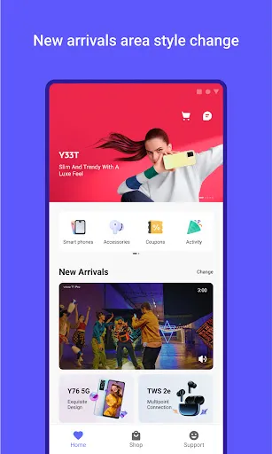 Скриншот 1 — vivo Store