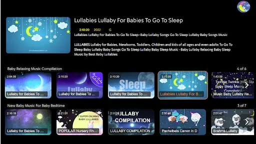 Скриншот 7 — Baby Lullabies - Bedtime Music