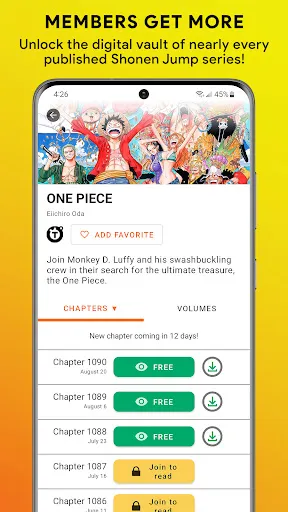 Скриншот 3 — Shonen Jump Manga & Comics