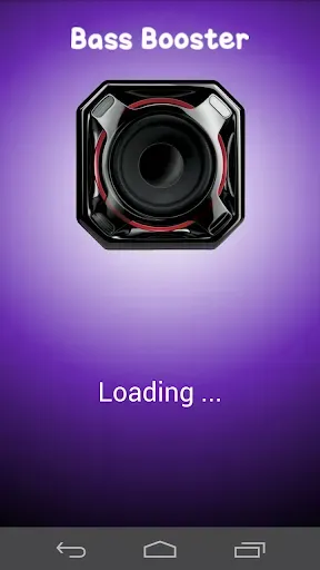 Скриншот 1 — Subwoofer Bass Booster