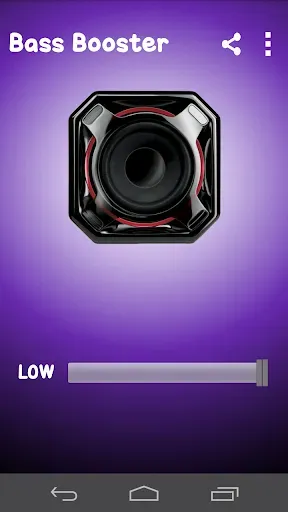Скриншот 2 — Subwoofer Bass Booster