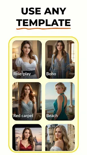 Скриншот 2 — Vizma AI Photo Generator