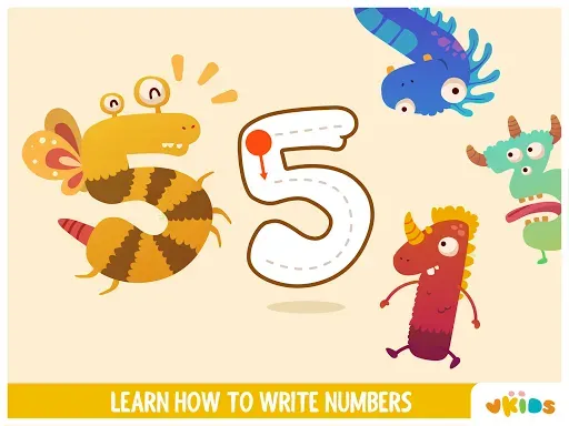 Скриншот 6 — Vkids Numbers - Counting Games