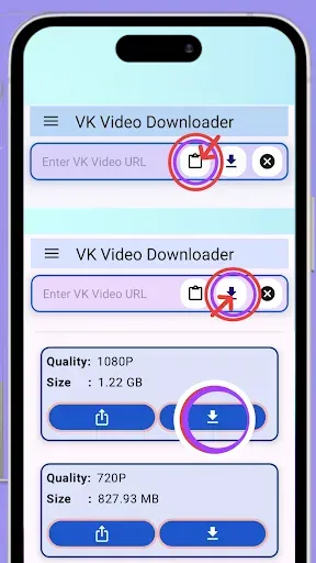 Скриншот 2 — VK Video Downloader