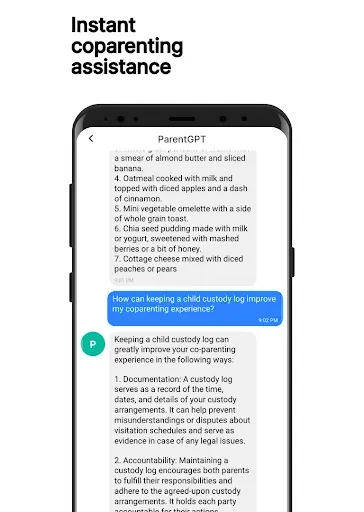 Скриншот 7 — Kidtime Coparent Calendar Chat