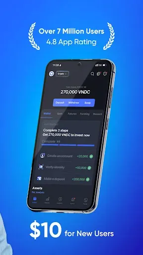 Скриншот 2 — ONUS: Buy Bitcoin,ETH & Crypto