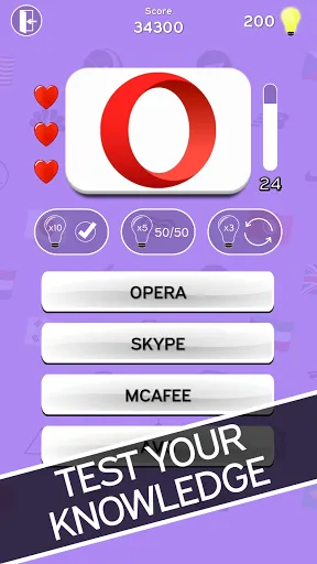 Скриншот 1 — 3in1 Quiz: Logo Quiz and More