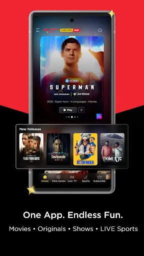 Скриншот 5 — Vi Movies & TV - 20 OTTs in 1