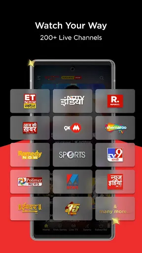 Скриншот 6 — Vi Movies & TV - 20 OTTs in 1