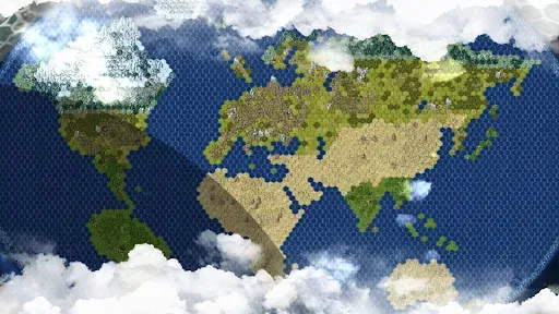 Скриншот 2 — Worldscaper : Hexagons