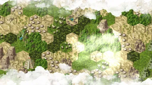 Скриншот 3 — Worldscaper : Hexagons