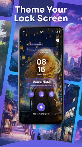 Скриншот 7 — AI Voice Lock Screen: AI Note