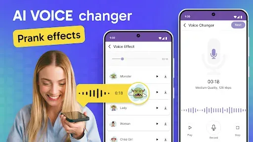 Скриншот 7 — AI Voice Changer Sound Effects